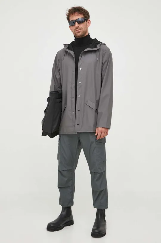 grigio Rains giacca impermeabile 12010 Jackets