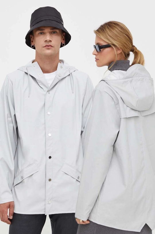 γκρί Μπουφάν Rains 12010 Jackets Unisex