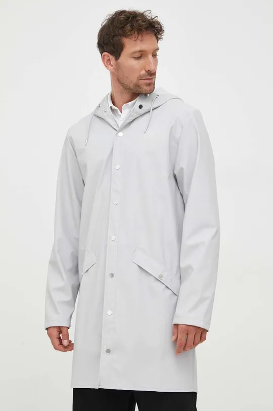 Rains giacca impermeabile 12020 Jackets grigio