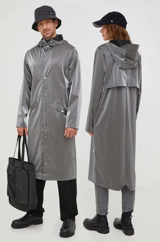 argento Rains giacca impermeabile 18360 Jackets Unisex
