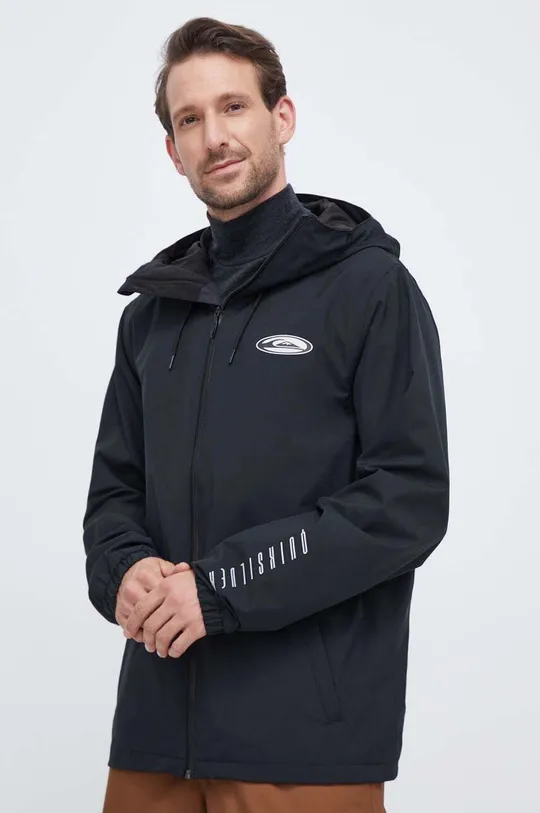 Quiksilver giacca High In The Hood nero