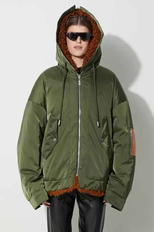 zelená Oboustranná péřová bunda A.A. Spectrum Stratos Jacket