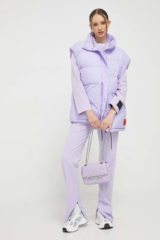 Пиджак HUGO фиолетовой