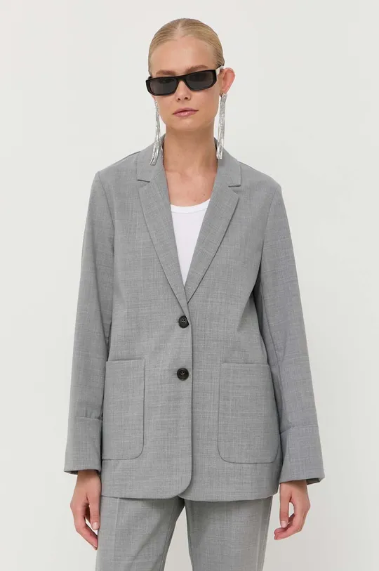 сірий Піджак з домішкою вовни MAX&Co. Жіночий