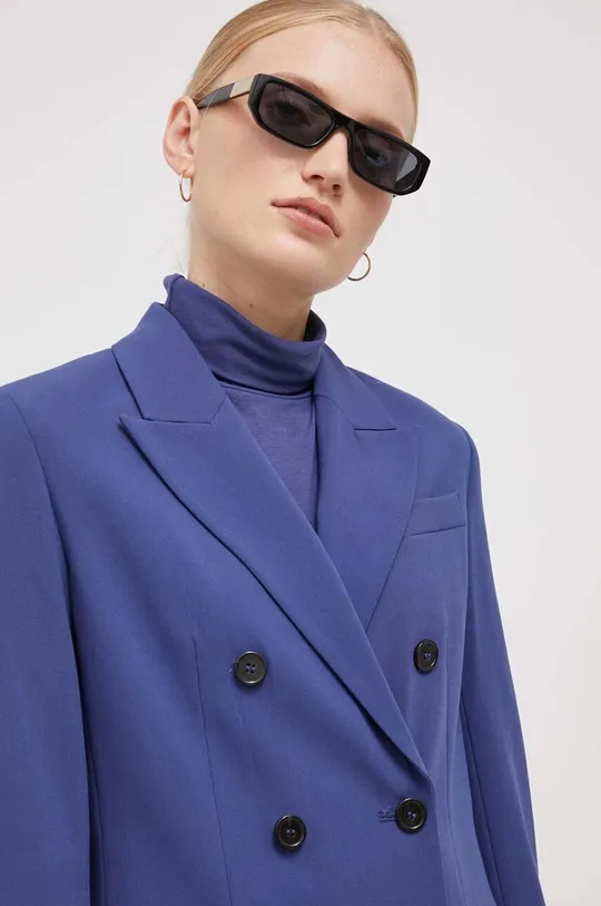 фиолетовой Пиджак с примесью шерсти Sisley