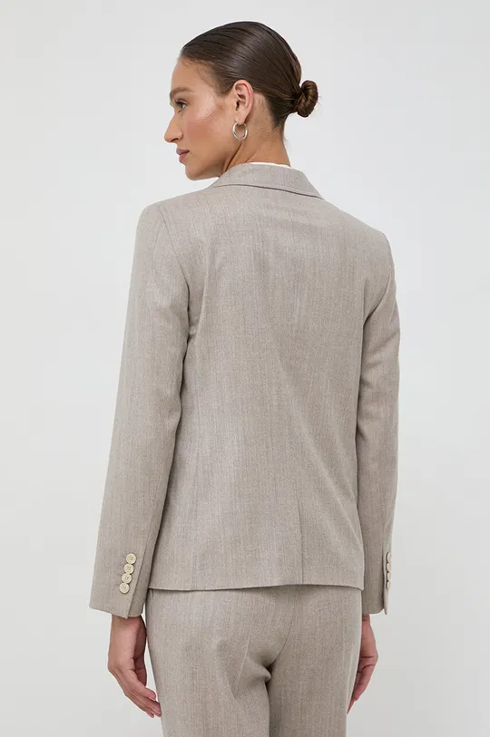 Шерстяной пиджак BOSS Основной материал: 99% Новая шерсть, 1% Эластан Подкладка: 54% Вискоза, 43% Полиамид, 3% Эластан