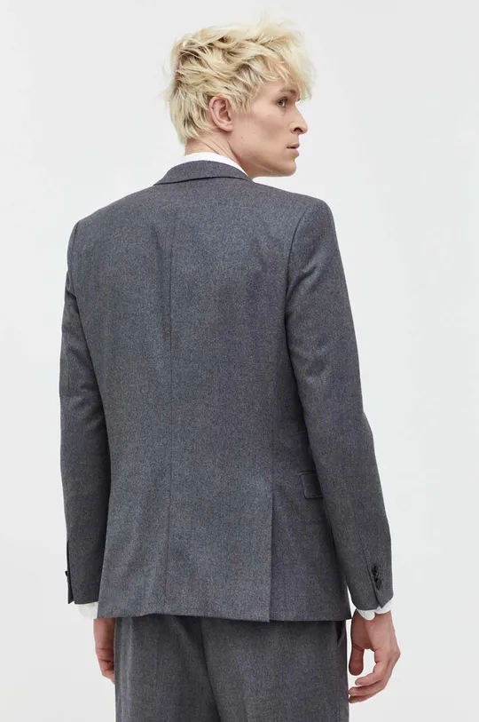 Шерстяной пиджак HUGO Основной материал: 98% Новая шерсть, 2% Эластан Подкладка: 100% Полиэстер