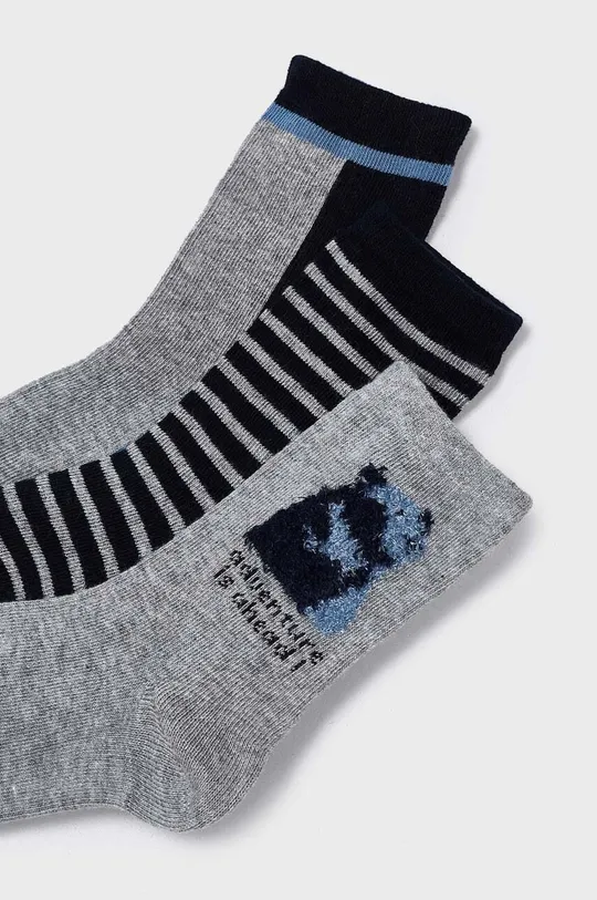 Дитячі шкарпетки Mayoral 3-pack сірий