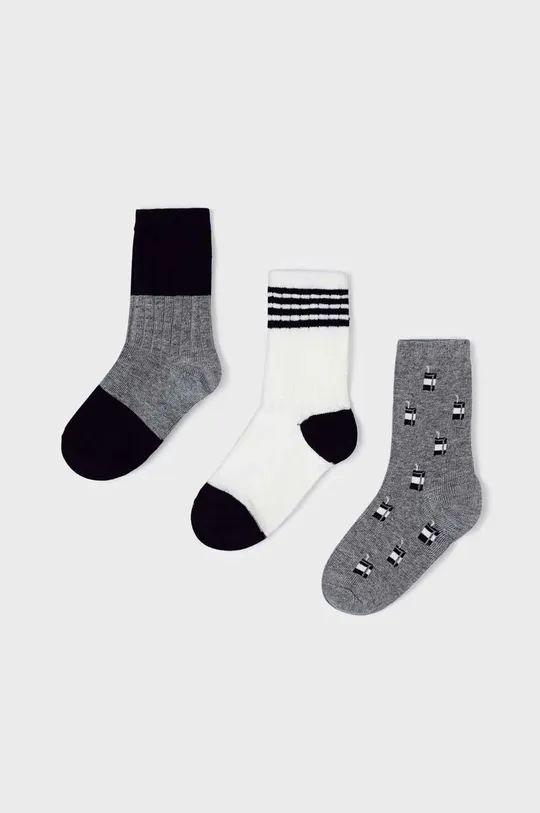 бежевий Дитячі шкарпетки Mayoral 3-pack Для хлопчиків