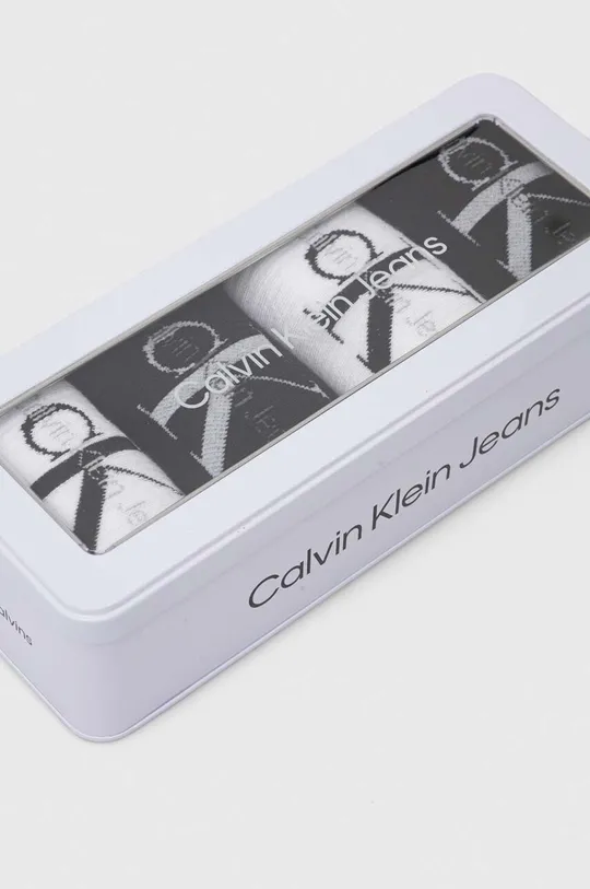 Κάλτσες Calvin Klein Jeans 4-pack 66% Βαμβάκι, 30% Πολυαμίδη, 4% Σπαντέξ