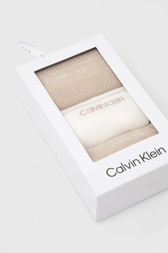 Κάλτσες Calvin Klein 3-pack 62% Βαμβάκι, 35% Πολυαμίδη, 3% Σπαντέξ