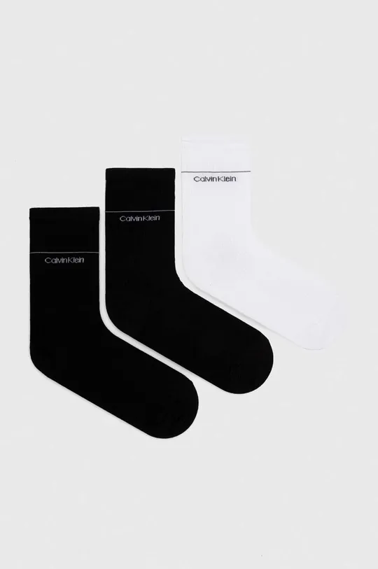 μαύρο Κάλτσες Calvin Klein 3-pack Γυναικεία