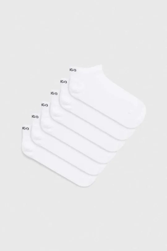 bijela Čarape HUGO 6-pack Ženski