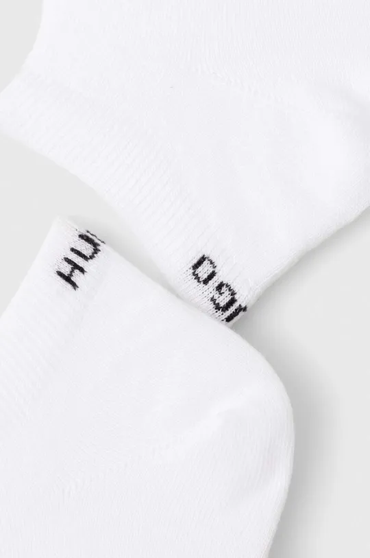 Ponožky HUGO 6-pak biela