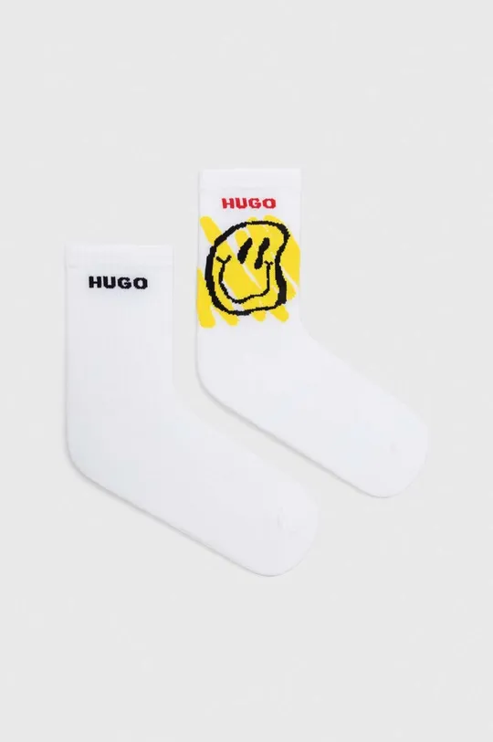 bijela Čarape HUGO 2-pack Ženski
