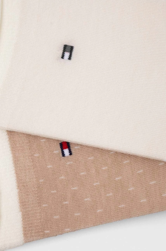 Čarape Tommy Hilfiger 2-pack bež