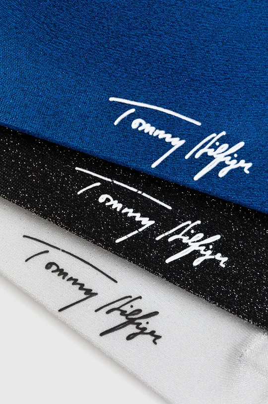 Nogavice Tommy Hilfiger 3-pack črna