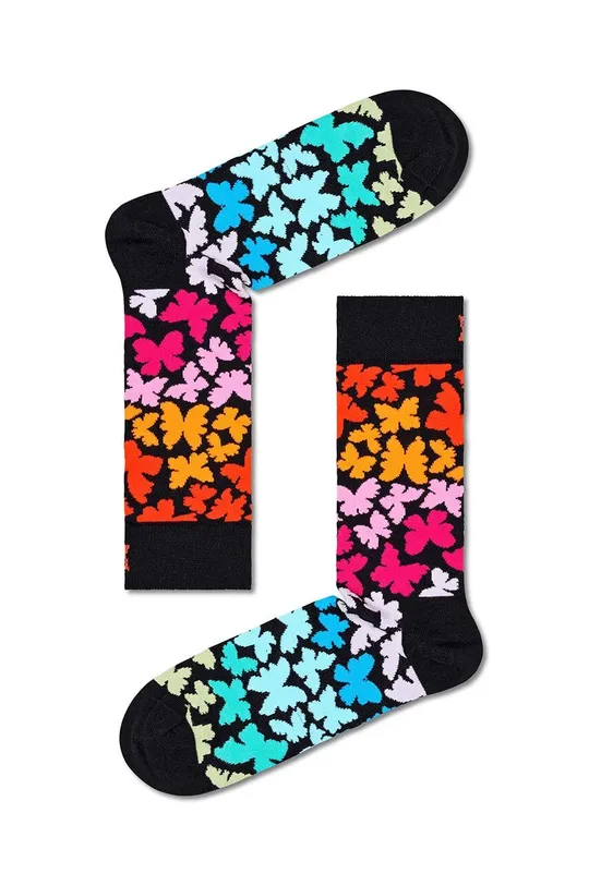 πολύχρωμο Κάλτσες Happy Socks Butterfly Sock Γυναικεία