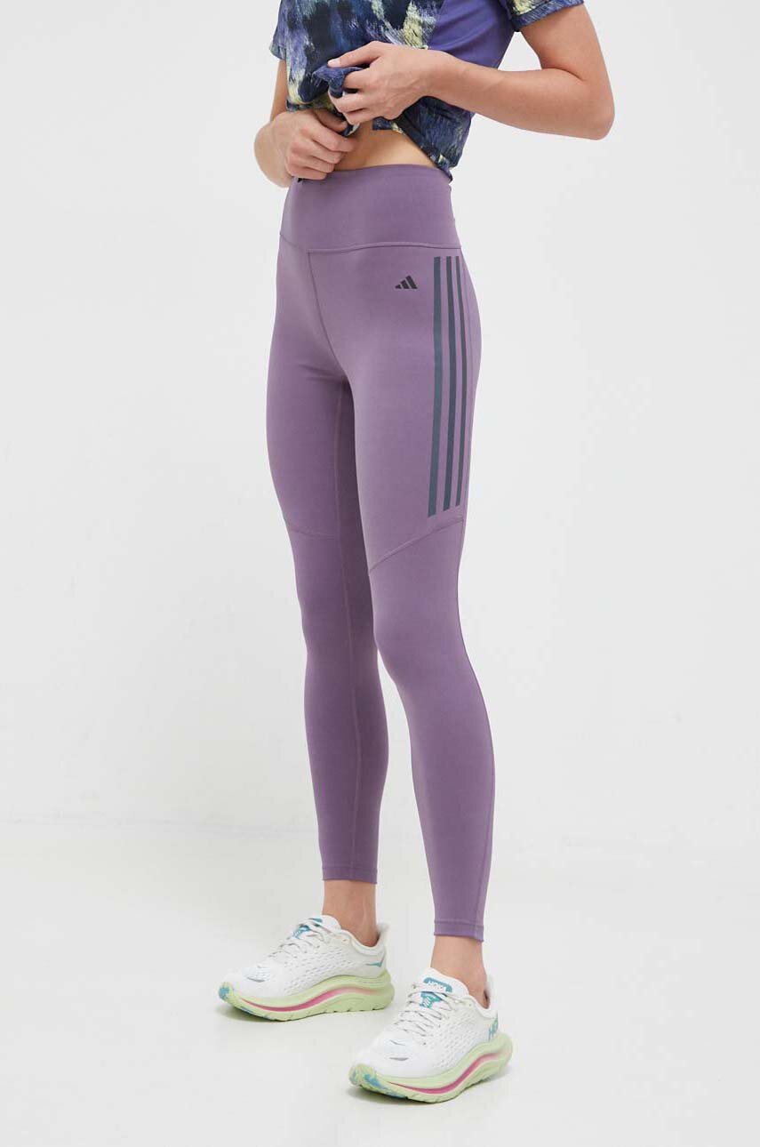 μωβ Κολάν για τρέξιμο adidas Performance DailyRun Γυναικεία