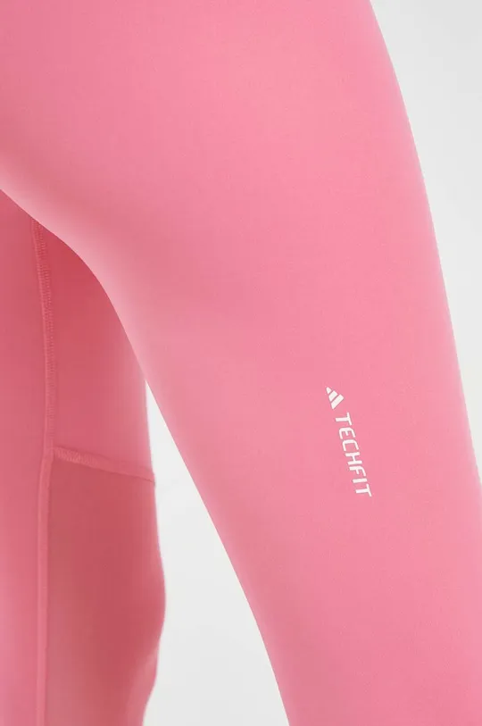rózsaszín adidas Performance edzős legging Techfit 3-Stripes