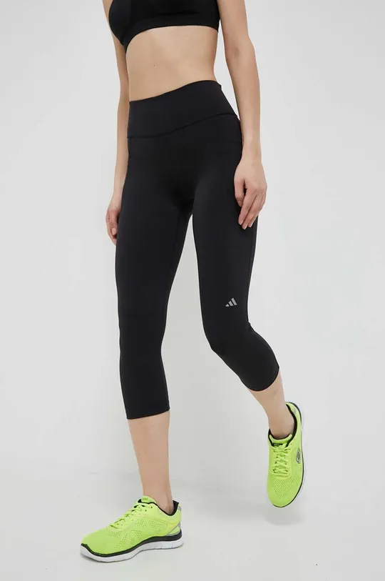 czarny adidas Performance legginsy do biegania Daily Run Damski