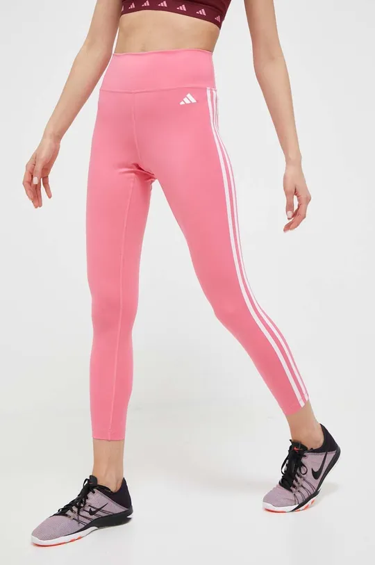 różowy adidas Performance legginsy treningowe Train Essentials Damski