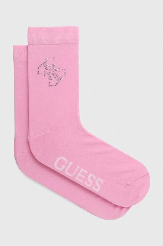 rózsaszín Guess zokni Női