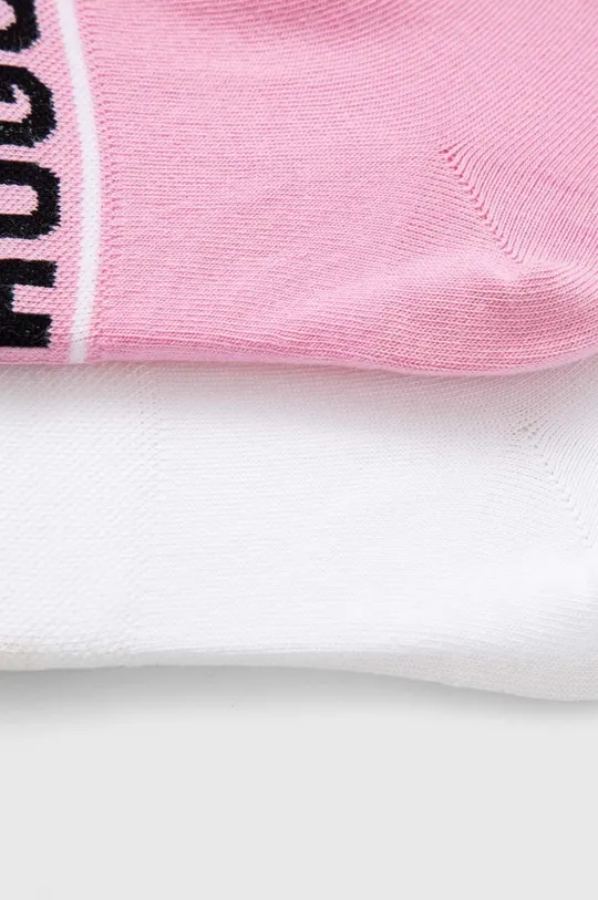 Κάλτσες HUGO 2-pack ροζ