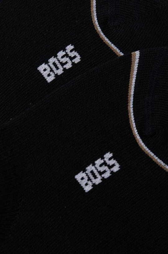 Κάλτσες BOSS 2-pack μαύρο