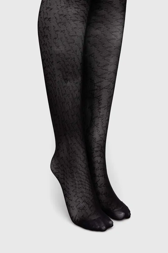 črna Hlačne nogavice Pinko Ženski