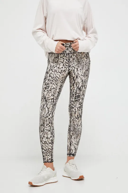 Dkny legginsy beżowy