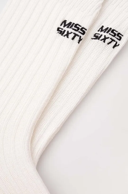 Κάλτσες Miss Sixty λευκό