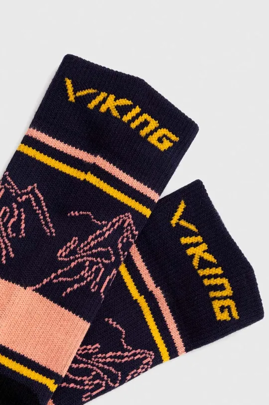 Лижні шкарпетки Viking Boosocks Heavy чорний
