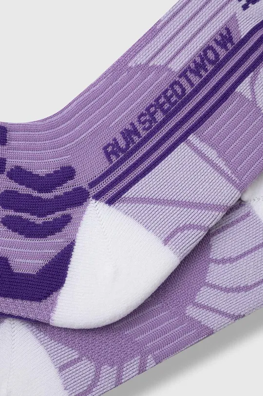 Čarape X-Socks Run Speed 4.0 ljubičasta
