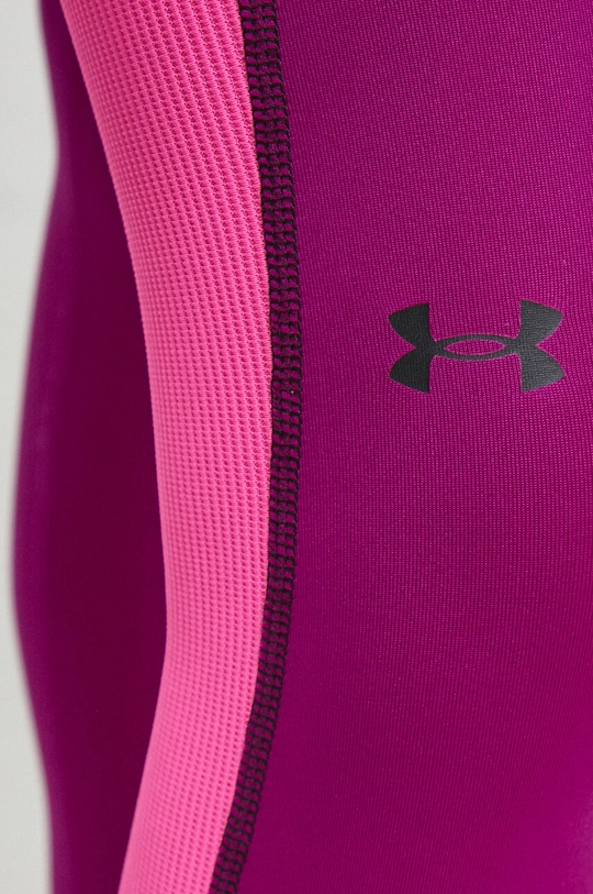 fioletowy Under Armour legginsy treningowe