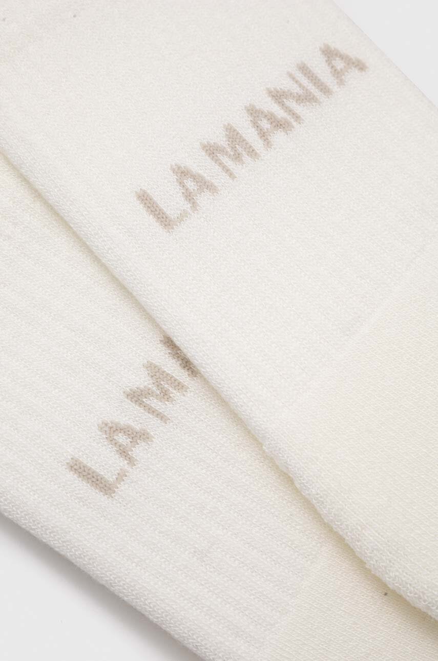 La Mania skarpetki damskie kolor beżowy