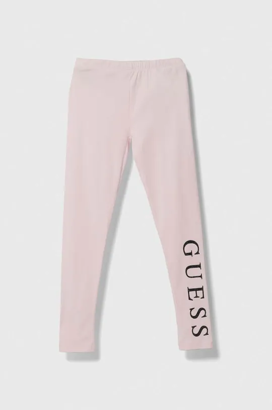 рожевий Дитячі легінси Guess Для дівчаток