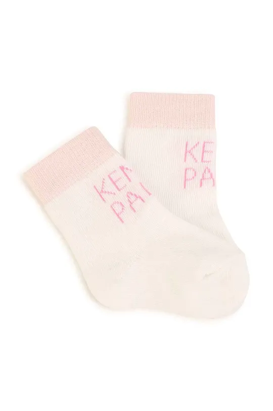 Nogavice za dojenčka Kenzo Kids 2-pack roza