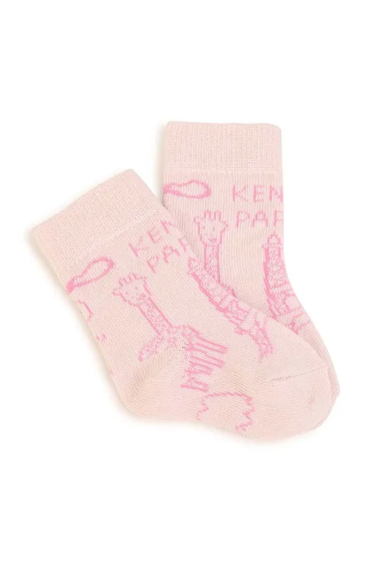 Шкарпетки для немовлят Kenzo Kids 2-pack  83% Бавовна, 15% Поліамід, 2% Еластан