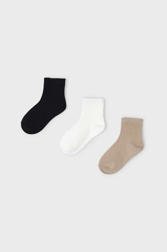 чорний Дитячі шкарпетки Mayoral 3-pack Для дівчаток
