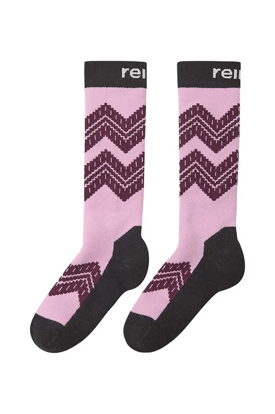 ροζ Παιδικές κάλτσες σκι Reima Suksee Για κορίτσια