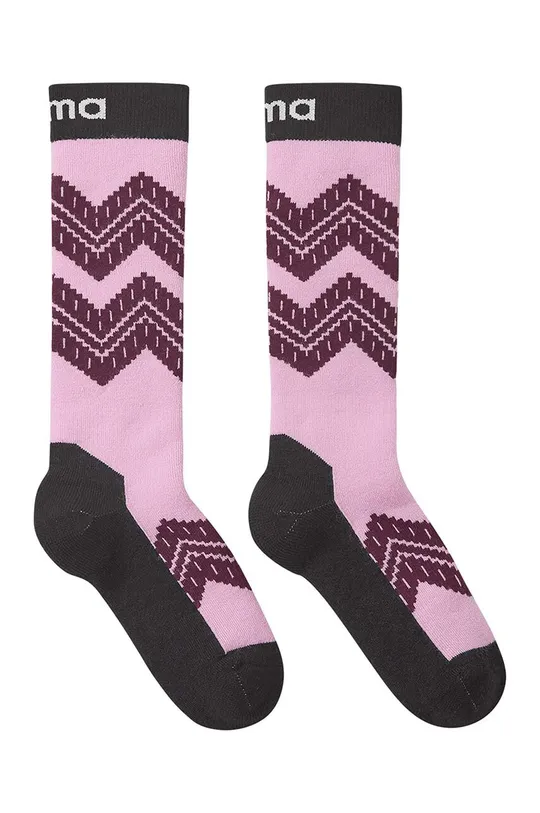 Παιδικές κάλτσες σκι Reima Suksee ροζ