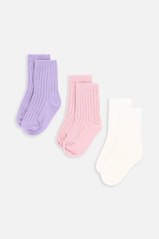 μωβ Παιδικές κάλτσες Coccodrillo 3-pack Για κορίτσια