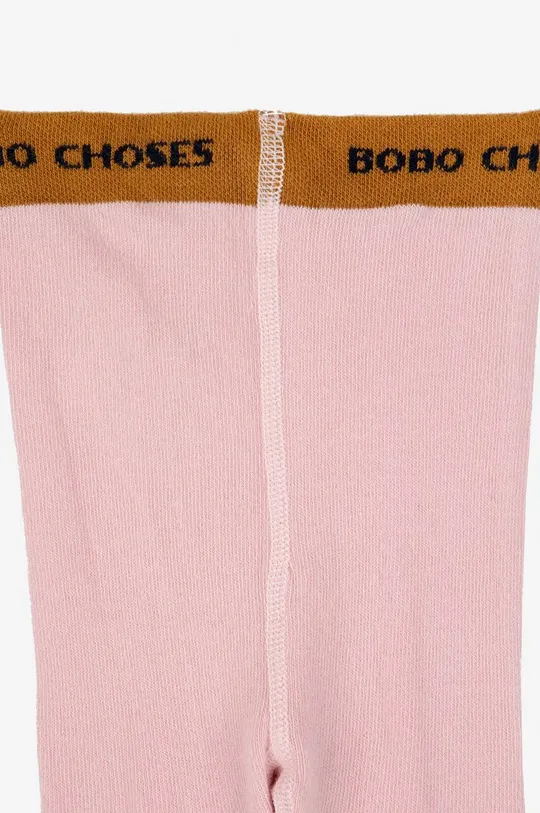 Дитячі колготки Bobo Choses рожевий