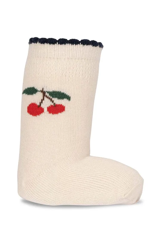 Παιδικές κάλτσες Konges Sløjd 2-pack λευκό