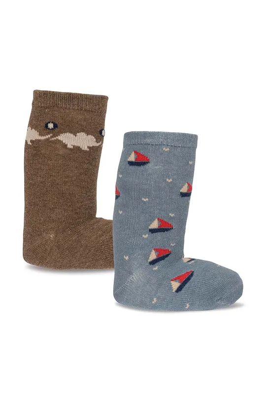 viacfarebná Detské ponožky Konges Sløjd 2-pak Detský