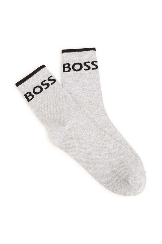 Detské ponožky BOSS 2-pak 77 % Bavlna, 16 % Polyester, 3 % Elastan, 3 % Polyamid, 1 % Elastodién