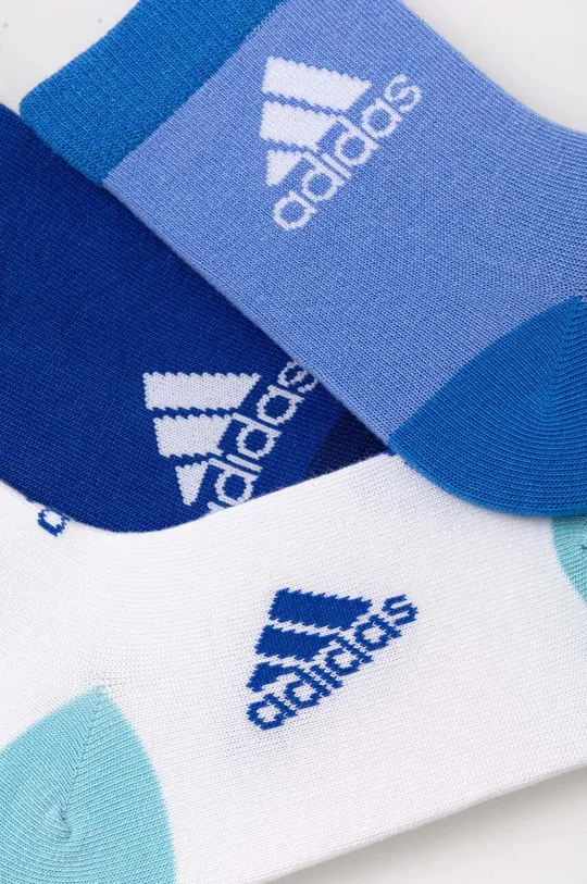 Detské ponožky adidas Performance 3-pak modrá