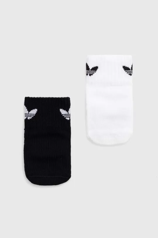 Dječje čarape adidas Originals 2-pack crna