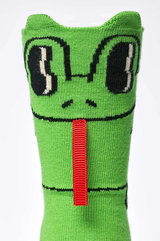 Παιδικές κάλτσες Happy Socks Happy Frog πράσινο